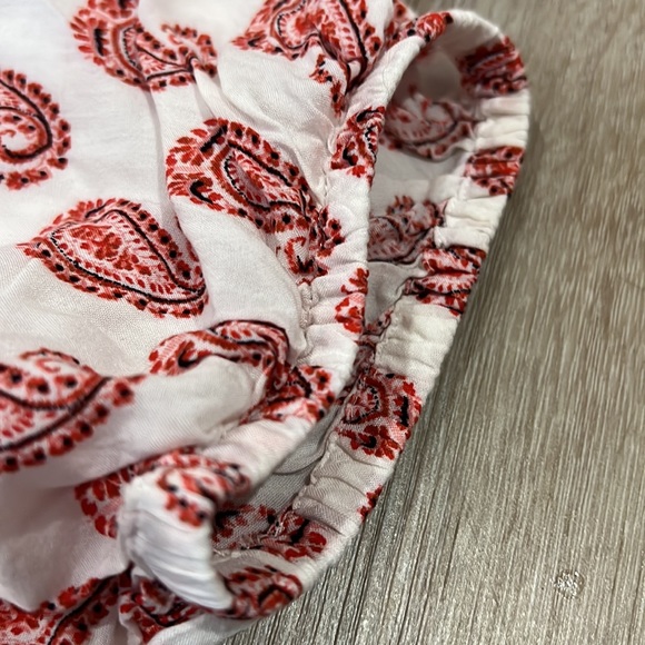 Red, pink, white parsley top - Picture 4 of 5